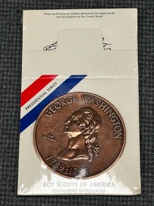 PP1 Vintage BSA 1979 Minted Presidential Collector Medallion George Washington - Picture 1 of 2