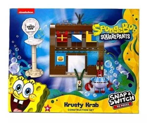 SpongeBob SquarePants Krusty Krab Set 95 Pieces Snap & Switch NEW - Picture 1 of 2