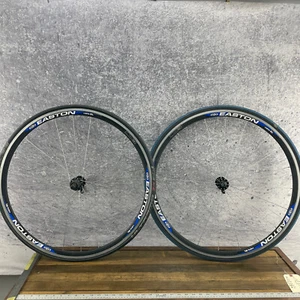 Easton Vista SL Set Ruote da Corsa Blu 700c Velomax 24h 20h Clincher 8s 9s QR 130 - Foto 1 di 20