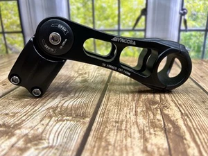Bynccea 31.8mm Adjustable MTB Stem 145mm Bike Stem Aluminum Black - Bild 1 von 9