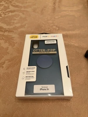 Otter + Pop Defender Series Case for Apple iPhone XR - Winter Shade Blue - Image 1 of 2