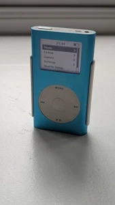 Apple iPod Mini 2nd Gen A1051 4GB, Blue - Picture 1 of 12