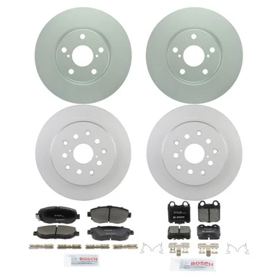 Bosch QuietCast Ceramic Brake Pad and Rotor Kit For 01-10 Lexus SC430 GS300 Foto 1 de 4