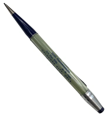 Vintage Dur-O-Lite Advertising Mechanical Pencil Green Celluloid  - Image 1 of 4