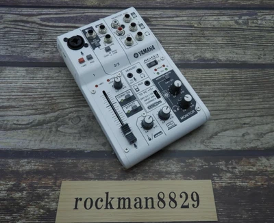 YAMAHA AG03 Mixing Console Computer Audio Interface Tested used from japan - Image 1 of 4
