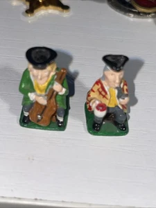 2-Vtg PUPPENHAUS Miniatur WARWICK Zinn TOBY BECHER Krug Schottisch - Bild 1 von 3