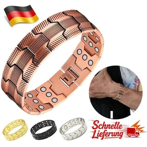 Kupfer Armband 3X Magnetfeld Therapie Arthritis Gesundheit Schmuck Geschenk - Picture 1 of 18