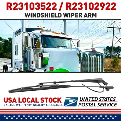 Brazo limpiaparabrisas delantero premium R23103522 para Kenworth W900 T800 T660 nuevo Foto 1 de 4