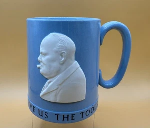 Rare Wedgwood Winston Churchill Mug Designed by Arnold Machin - Picture 1 of 13