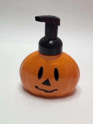 Bath & Body Works Vacío Pumpkin Jack O Linterna Espumosa Dispensador de Jabón de Manos VACÍO Foto 1 de 4