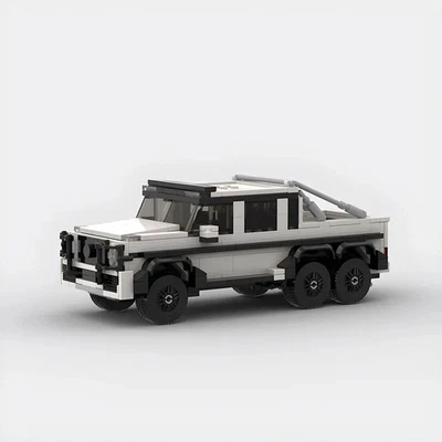 Mercedes-Benz G63 6x6 G Wagon - 1:24 Scale Model MOC Brick Lego Car Model SUV - Image 1 of 4