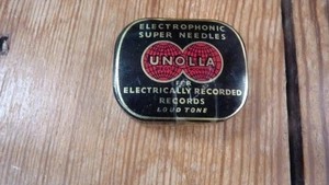 Vintage Unolla Nadeln Grammophon laute Tonnadeln Dose - Bild 1 von 2