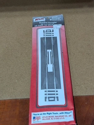 Atlas - #849 - HO Scale - Code 100 Nickel Silver - 9" Dead-End Uncoupler - NOS - Image 1 of 4