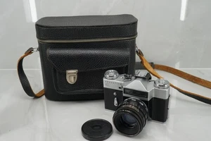 Analoge Spiegelreflexkamera Revueflex E mit Objektiv Helios 44-2 2/58 - Bild 1 von 16