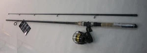 Daiwa DSK30-B/F702M-12C 7 Ft DShock 1 BB Spinning Reel Rod Combo w/ Line 2 pc - Picture 1 of 5