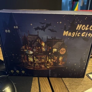 DIY Miniature House Kit Holo Magic City Mini Doll House Building Kit with LED - Picture 1 of 2