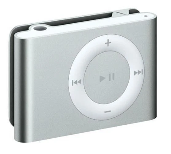 Apple iPod Shuffle 2nd Generation Gen 2GB Silver - MP3 MP4 Music Player Bundle - Image 1 of 1