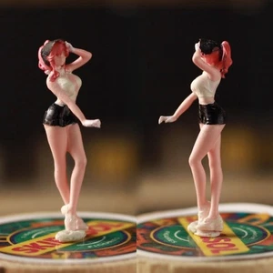 Diorama 1:64 Scale Figure Model Casual Girl Garage Workshops Resin Doll Model - Picture 1 of 11