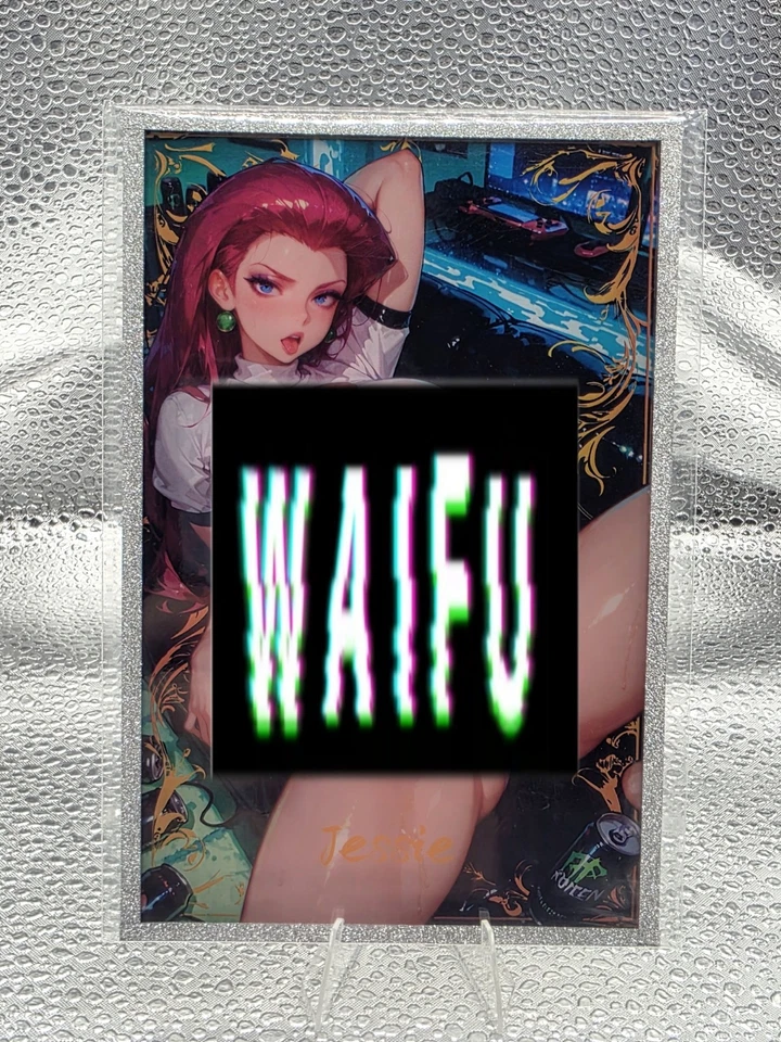 A6 Size Siwen Wave 3 Jessie Team Rocket Pokemon Anime Waifu Hentai Card Ask4Pics - Image 1 of 1