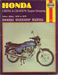 HONDA CB250 N & CB400 N SUPER DREAM,HAYNES WORKSHOP MANUAL 1978-1979 - Picture 1 of 1