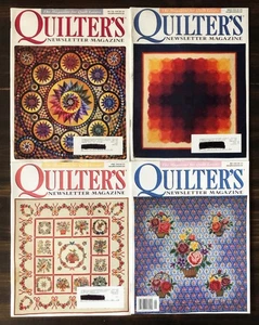 2000 Quilters Newsletter Magazine - Lot of 9 - Picture 1 of 6