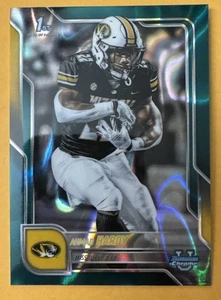 2025 Topps Bowman U Chrome - 1st Bowman Ahmad Hardy #176 Teal Lava Refractor - Bild 1 von 10