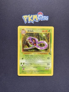 Pokémon TCG Arbok Fossil 31/62 Regular MP. - Picture 1 of 4