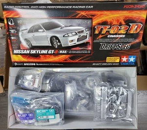 1/10 R/C Nissan Skyline GT-R(R33) TT-02D Drift Spec TAMIYA 58604-60A - Picture 1 of 3