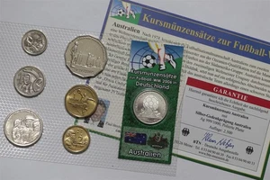 🧭 🇦🇺 AUSTRALIA 2006 CONJUNTO COMO NUEVO COPA DEL MUNDO DE ALEMANIA + MEDALLA DE PLATA B84 #5 - Imagen 1 de 7