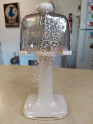 Новый из старых запасов винтажный держатель для зубной щетки Caddy Londonware MCM новая модель 320 - Изображение 1 из 4