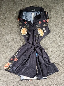 CBR Chic Boutique Rosa Floral Vestido Corbata Talla XL NUEVO CON ETIQUETAS - Imagen 1 de 7