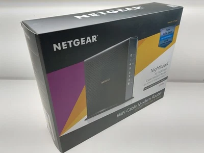 Netgear Nighthawk AC1900 WiFi Cable Modem Router C7100V for Xfinity Inet/Voice - Image 1 of 4