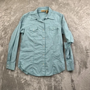 Wranglers vintage abotonada para mujer talla S necesita fijación en la manga - Imagen 1 de 10