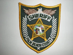 PALM BEACH COUNTY, FLORIDA SHERIFF'S DEPARTMENT PATCH. - Picture 1 of 1