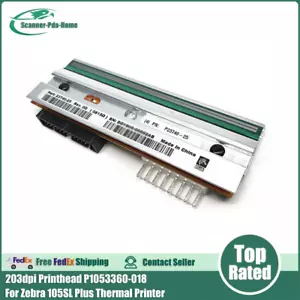 Testata di stampa OEM per Zebra 105SL Plus stampante termica 203dpi P1053360-018 - Foto 1 di 4