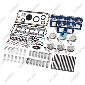 Engine Overhaul Pistons Seals Kit 11:1 For BMW 325i 525i Z4 E90 E60 E89 N52 2.5L - Picture 1 of 8