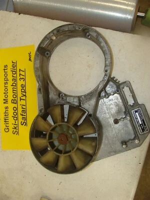 89 1988 84-91 SKI-DOO Safari Scout 377 Citation engine cooling fan housing blade - Image 1 of 4