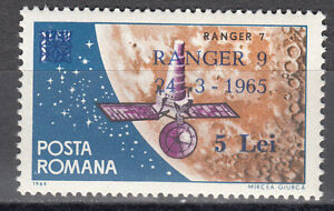 Románia / Románia No. 2395** Holdindítás műhold "Ranger 9"