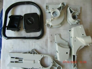 stihl ts 400 Ersatzteile Tank, Kurbelgehäuse, Haltegriff, Arm für Schutz - Bild 1 von 9