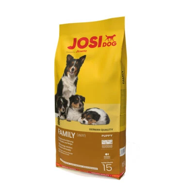 JosiDog Family Hundefutter Trockenfutter für ganze Familie | Glutenfrei | 15 kg - Bild 1 von 2