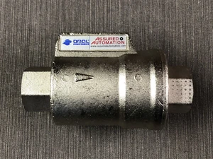 Válvula axial neumática Assured Automation 075VACVV 3/4 NPT NC resorte viton - Imagen 1 de 5