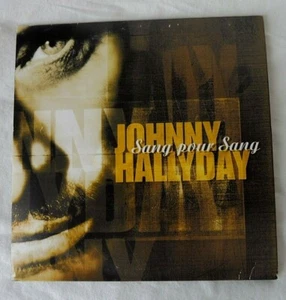JOHNNY HALLYDAY "Blut for Blood" PROMO CD SINGLE 1999 + FOTO - Bild 1 von 2
