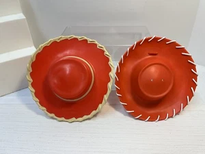 Disney Pixar Toy Story Jessie Doll Replacement Red Hat 6" Lot of 2 - Picture 1 of 7