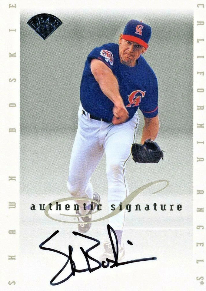 Shawn Boskie 1996 Leaf Authentic Signature Series On Card Autograph Auto - Image 1 of 1