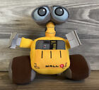 Disney Store Pixar Wall E 7” Stuffed Plush Robot Toy Exclusive Yellow Grey