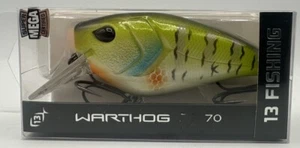 13 Fishing Warthog 70 Lipless Crankbait #8 Dream Gill L2-3/4” 3/4 Oz 2-5’ Depth - Picture 1 of 4