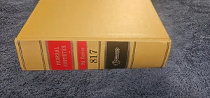 Federal Reporter Serie 2d Volumen 817 Libro de Referencia Ley - Imagen 1 de 4