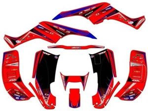 2001-2005 TRX 250EX SURGE Red Senge Kit Gráfico Compatible con Honda - Imagen 1 de 7