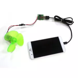 Tragbare Wind Generator Lichtmaschine USB Handy Ladegerät DIY Kits - Bild 1 von 9