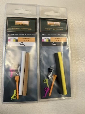PB Products Nymphe & Schnecke Zigliner und Schaumstoff Set Zig-Systeme